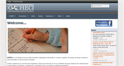 Desktop Screenshot of ochec.org